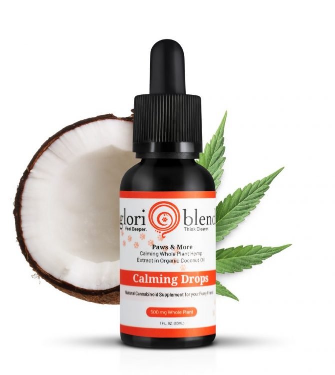 Calming Drops for Pets | 12.5mg CBD/.75ml | Whole Plant Hemp