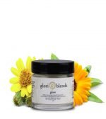 glow facial cream with cbd for anti aging and cleaning